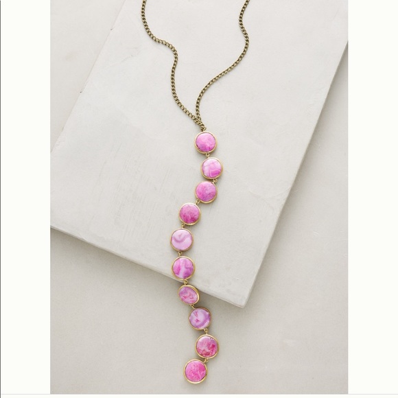 Anthropologie Jewelry - Gemline Lariat Necklace